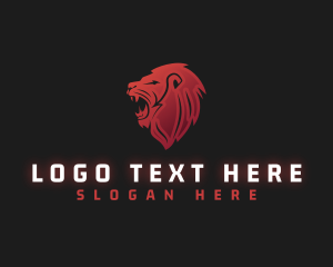 Lion Wild Predator  logo