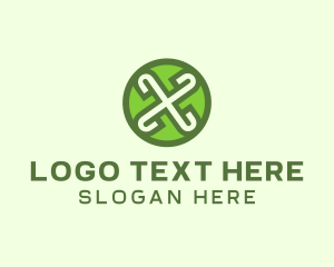 Medieval Shield Letter X logo