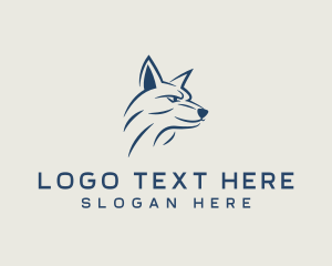 Wolf Coyote Wildlife logo