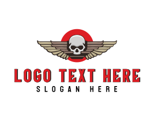 Undead Skull Wing logo