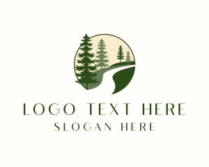 Forest Road Landscape logo