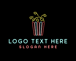 Popcorn Snack Cinema logo