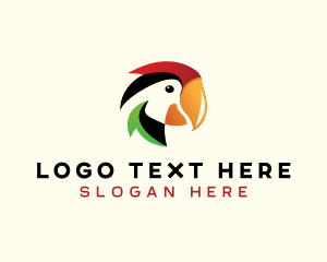 Parrot Wildlife Bird logo