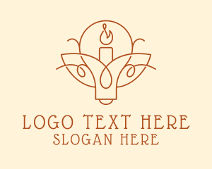 Light Bulb Candle  logo