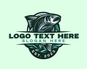 Fish Seafood Seaweed logo