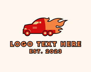 Blazing Truck Transport logo