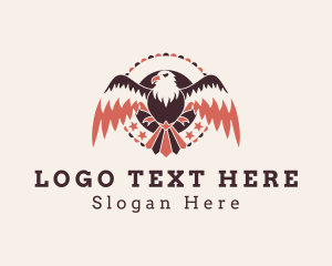 Native American Eagle logo