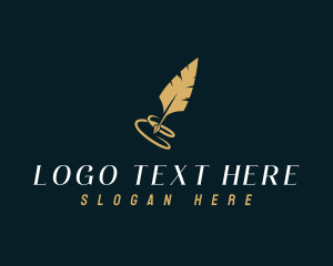 Feather Writer Author logo