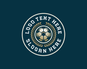 Football Athletic Tournament Logo