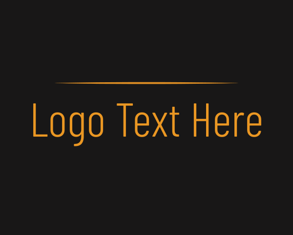 Name logo example 3