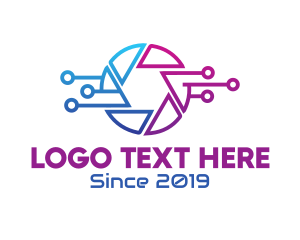 Digital Photography Shutter Lens logo