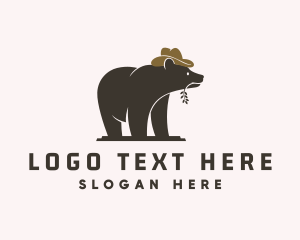 Wild Cowboy Bear logo