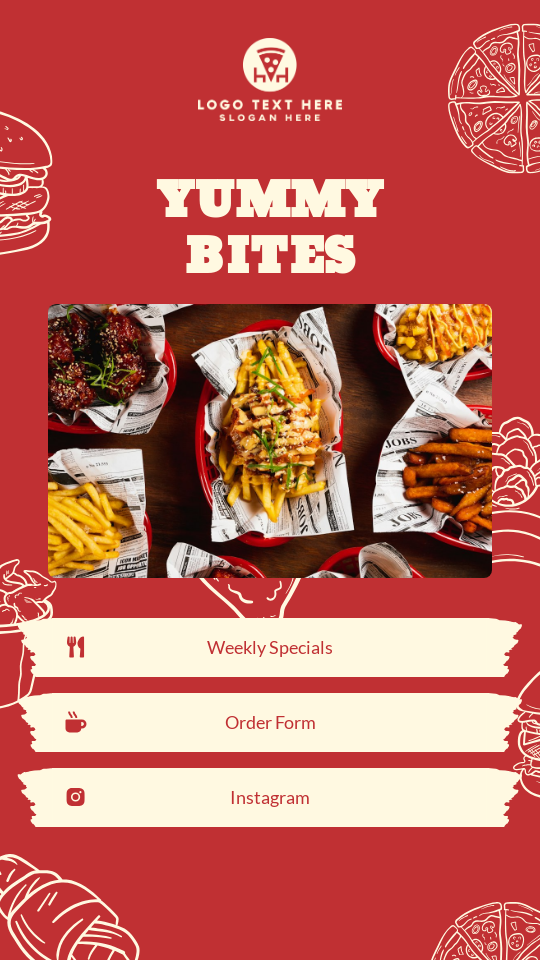 Yummy Food Restaurant Website
