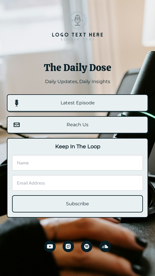 Podcast Blog Website Website