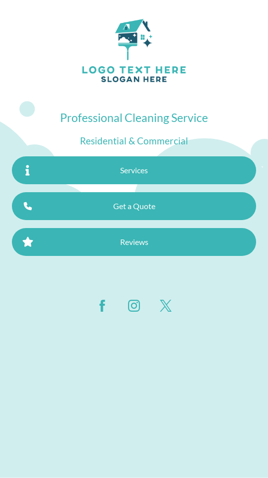 Cleaning Business Website